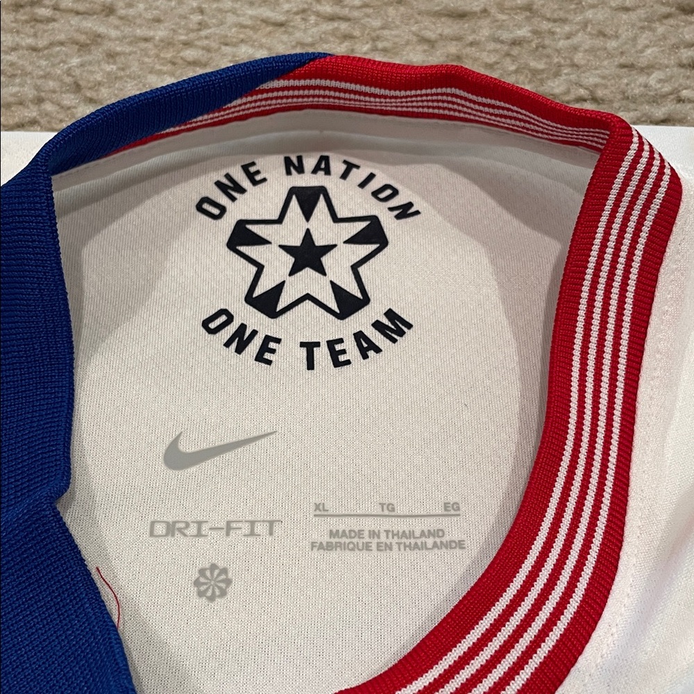Nike USA Soccer Youth Jersey 2024 Away YXL NWT - Picture 3 of 6